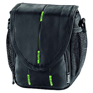 103667 Hama Чехол Canberra 100 чер/зел 10x7x13,5 (24/288)
