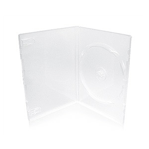 DVD box SUPER CLEAR прозрачный Глянец (100) (100/2400)