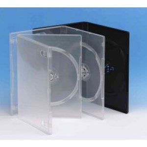 DVD-BOX (черный) slim 9 мм (100) (100/4500)