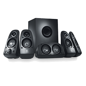 980-000431 Колонки Logitech Surround Sound Speakers Z506 black 5.1 RTL (2/48)