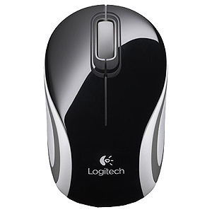 910-002736 Мышь Logitech M187 Wireless Mini Mouse Black USB (8/960)