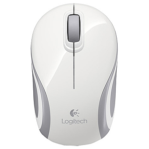 910-002740 Мышь Logitech M187 Wireless Mini Mouse White USB (8)