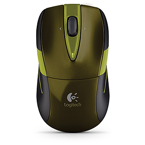 910-002604 Мышь Logitech M525 Wireless black/green (10)