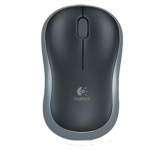 910-002238 Мышь Logitech M185 Wireless Mouse Grey USB (10/700)