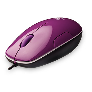 910-001162 Мышь Logitech LS1 berry Laser RTL (10/350)