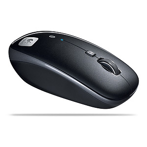 910-001267 Мышь Logitech M555b cordless laser bluetooth Black (8/640)