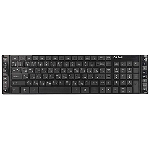 KU201SM Клав Intro Multimedia Slim black USB (10/20/240)