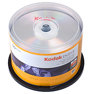 Kodak DVD+R 16х Cake (50) (50/600/21600)