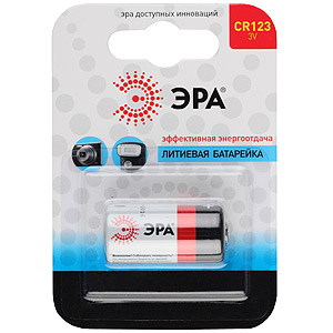 ЭРА CR123-1BL (10/100)