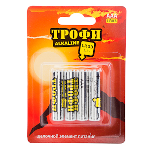 Трофи LR03-4BL NEW (120/960/38400)