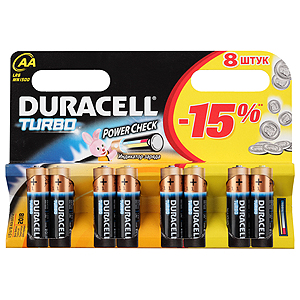Duracell LR6-8BL TURBO (8/96/18240)