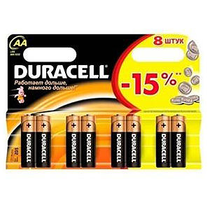 Duracell LR6-8BL BASIC (8/96/18240)