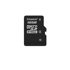 Kingston Micro SDHC 16 Gb Class 4 + adapt (25)