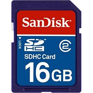 Sandisk SDHC 16 Gb Class 4 (25)