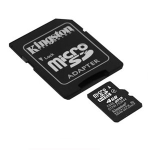 Transcend Micro SDHC 04 Gb Class 6 + adapt (25)
