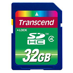 Transcend SDHC 32 Gb Class 4 (10)