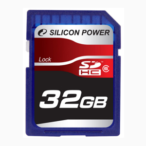 Silicon Power SDHC 32 Gb Class 6 (10)