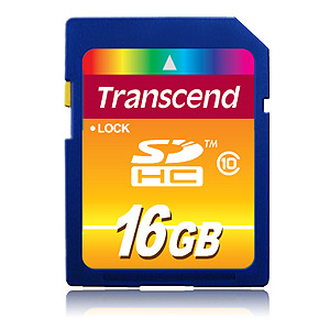 Transcend SDHC 16 Gb Class 10 (10)