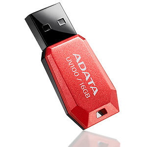 Флэш-диск A-Data 16 Gb UV100 Red