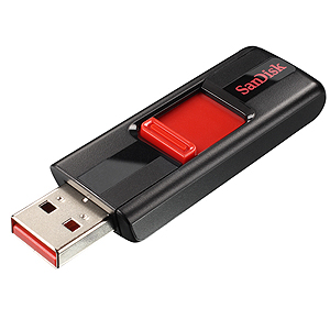 Флэш-диск Sandisk 16 Gb Cruzer Black (10)