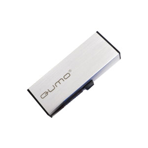 Флэш-диск QUMO 04 Gb Aluminium gray (1)