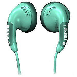 303361 Maxell Green Colour Budz (1/8),вкладыши (8)