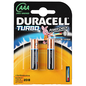 Duracell LR03-2BL TURBO (20/60/10800)