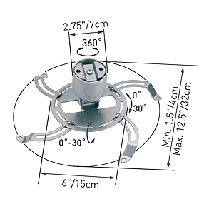 90.S Barkan Потолочный кронштейн для проектора (5/120)
