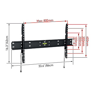 E40.B Barkan кронштейн с наклоном max 65 50kg (5/140)