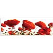 40x120cm Red Poppies FP01446