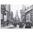 FP02915 Glass art 60x80cm NYC Retro, Times Square  