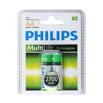 Philips HR6-2BL 2700 mAh [R6B2A270/10] (2/24/10800)