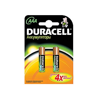  Duracell HR03-2BL 1000mAh  (2/20/12800)