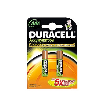  Duracell HR03-2BL 800mAh  (2/20/12800)