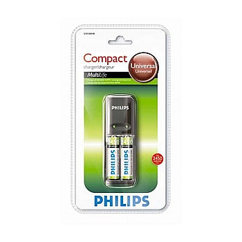 PHILIPS Philips Compact Charger SCB1280 + 2  2450 mAh (4)