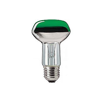 PHILIPS 066404 Philips R63 Colors 40W E27 230V   CL-Green (15/1650)