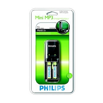 PHILIPS Philips Mini MP3 SCB1225 + 2  800 mAh (4/448)