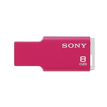 Sony - Sony 08 Gb Micro Vault Style Pink (10)