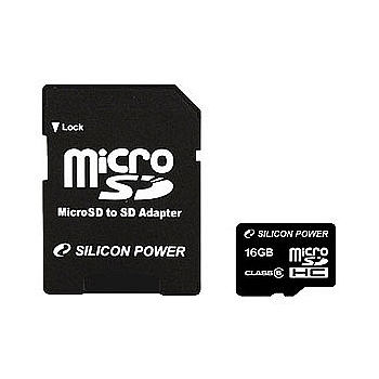 Silicon Power Silicon Power Micro SDHC 16 Gb Class 6 + adapt (10)