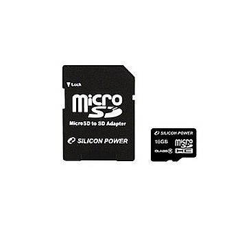 Silicon Power Silicon Power Micro SDHC 16 Gb Class 4 + adapt (10)