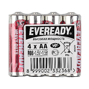  Energizer Eveready R6 Heavy Duty NEW (48/576)