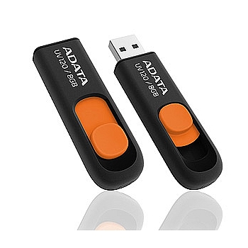 A-Data - A-Data 08 Gb UV120 Black/Orange