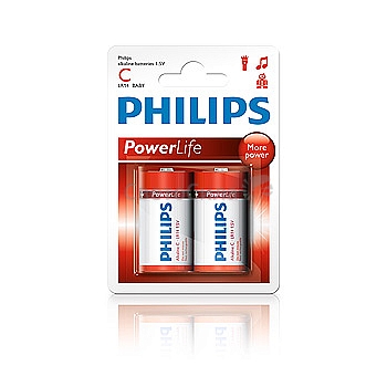  Philips LR14-2BL POWERLIFE [LR14-P2/01B] (24/192/6912)