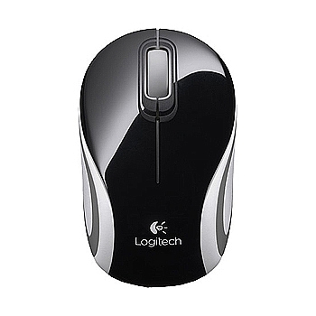 Logitech 910-002736  Logitech M187 Wireless Mini Mouse Black USB (8/960)