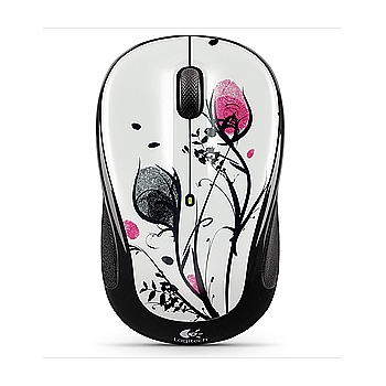 Logitech 910-002411  Logitech M325 Wireless Mouse white Fingerprint Flowers USB (10/700)