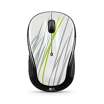 Logitech 910-002413  Logitech M325 Wireless Mouse Blades of Grass white/black USB (10/700)