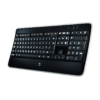 Logitech 920-002395  Logitech K800 Wireless Illuminated Keyboard USB (4)