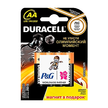  Duracell LR6-4BL BASIC +   (4/40/18480)
