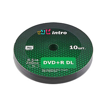  Intro DVD+R DL 8x 8.5Gb Shrink (10) (10/600/24000)