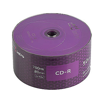  Intro CD-R 700mb 52x Shrink (50) (50/600/18000)